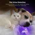 thumbnail image 3 of Lepro 2-Pack Small UV Flashlights with AAA Batteries , Portable Black Light Pet Urine Detectors with 9 LEDs 395nm Wavelength Specialize in Detect  Pet Dog Cat Urine Stain and more, 3 of 11