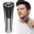 thumbnail image 1 of Snapbuy Electric Razor for Men, Snapbuy Electric Razor Pro of Father, 4D Floating Head Rotary Shaver, Ipx7 Waterproof Electrical Razors, Wet & Dry Rechargeable Electrical Shaver LCD Display (Black), 1 of 9
