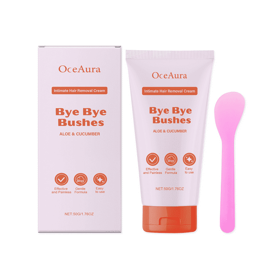 OceAura Gentle Body Hair Removal Cream, Gentle Non-Irritating Delicate, Tender And Smooth Skin Care Hair Removal Cream