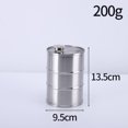 thumbnail image 3 of DQrwqpou Botella Alcohol Petaca Vino Barril 750 Ml para Acampar Al Aire Libre (plata), 3 of 7