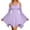 Purple, variant on Womens Renaissance Fairy Mini Dress Boho Corset Dresses Long Bell Sleeves Off Shoulder Pockets Layered Hem Party Clothes for Goth Ren Fair Vacation