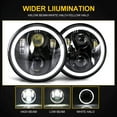 thumbnail image 4 of 4pcs 5-3/4" LED Headlight Halo DRL Hi/Lo Beam FIts For Chevy Chevelle Impala GMC, 4 of 6