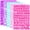 Pastel, variant on Neasyth 490Pcs Felt Letters Stickers, 1 Inch Alphabet Letters Numbers & Shapes Sticker for Kids DIY Scrapbook Arts and Crafts Supplies(Multicolor)