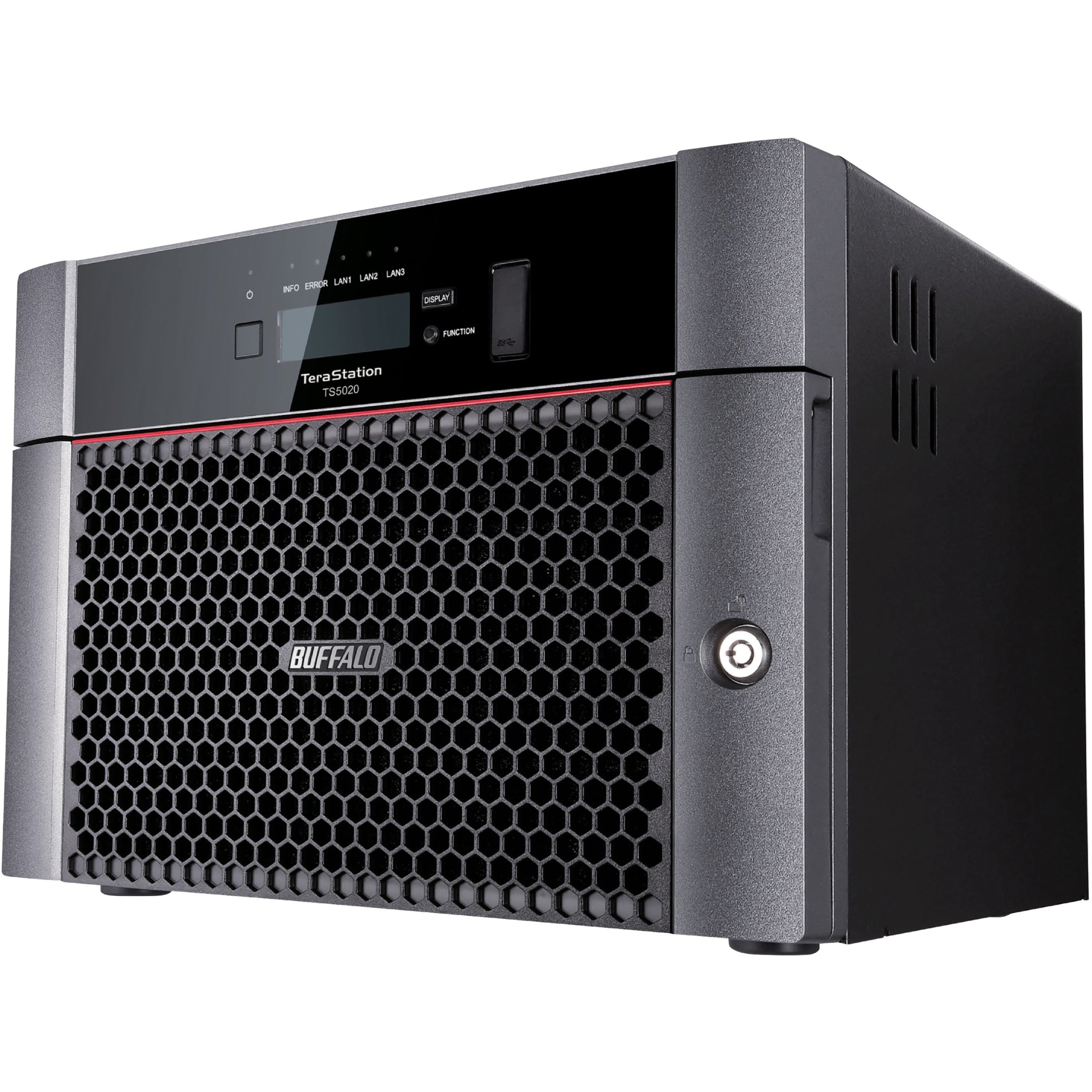 BUFFALO TeraStation 5820DN 8-Bay Secure Business Desktop NAS 160TB (8x20TB) w/ Hard Drives Included - Alpine Quad-core (4 Core) 2 GHz - 8 x HDD Supported - 8 x HDD Installed - 160 TB Installed HDD ...