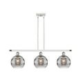 thumbnail image 2 of Innovations Lighting - Rochester - 3 Light Stem Hung Island In Industrial, 2 of 7