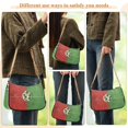 thumbnail image 5 of Match Football Women Handbags Shoulder Bag Cross Body Bag with Crossbody Strap Hobo Bags Chain Strap, 5 of 7