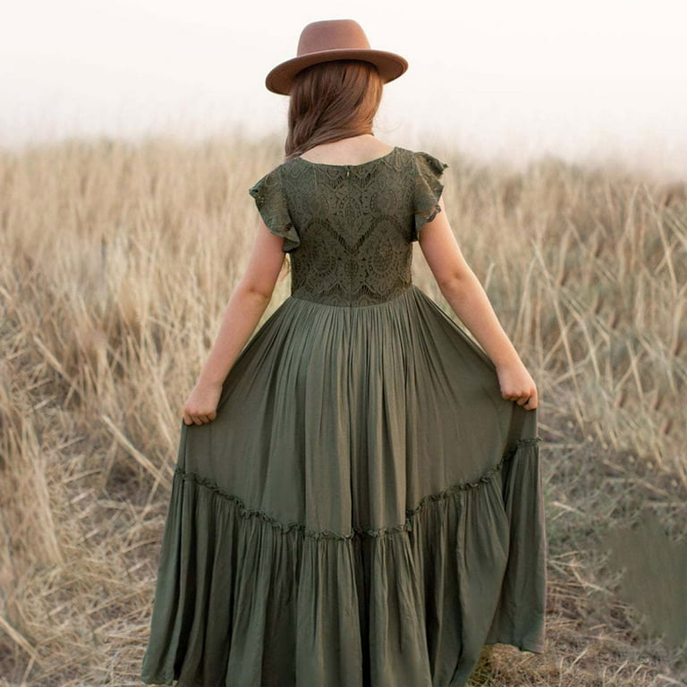 Green Lace Dresses