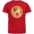 thumbnail image 1 of Pizza Earth T-Shirt Rouge pour Jeunes, 1 of 1