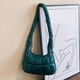thumbnail image 5 of Bolso para axila para mujer, gran capacidad, Color sólido, Bolso de trabajo para niñas y mujeres (verde), 5 of 8