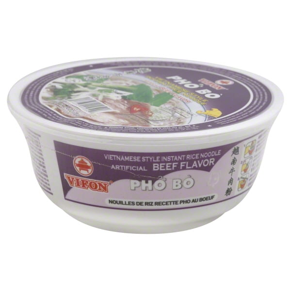 Vifon Pho Bo Instant Rice Noodle, 2.4 oz