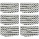 thumbnail image 1 of 6 piezas de trapeador de limpieza a vapor Almohadilla de trapeador Accesorios lavables Adecuado para M11 D11 D01 M01 P2, 1 of 5