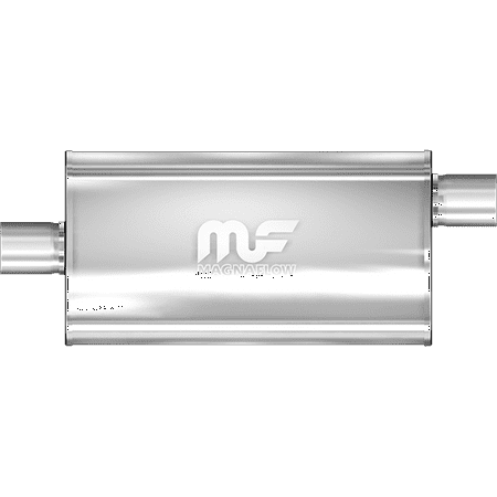MagnaFlow Muffler Mag SS 22X5X11 3 C/O (Best Magnaflow Muffler For 4 Cylinder)