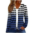 thumbnail image 1 of Cardigan pour Femmes, Décontracté Ample Uni à Manches Longues avec Fermeture Éclair et Capuchon, Cardigan pour Femmes, 1 of 6