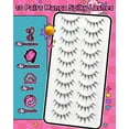 thumbnail image 5 of False Eyelashes Natural Look 10mm Short Very Small False Lashes Wispy with 0.10mm Thin Band Every Day Naturales Fake Eye Lash Strips 10 Pairs Pack(FR105), 5 of 11