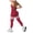 Red, variant on larppty Womens Workout Seamless Jumpsuit Spring Summer Fashion Hip Lift Peach Hip Shap Backless Yoga Jumpsuit Romper Outfits(Red, M)