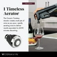 thumbnail image 6 of Coravin Timeless Six Plus Wine Preservation System - By-the-Glass Wine Saver - Wine Aerator, 3 Gas Capsules, 6 Screw Caps, Clearing Needle & Carry Case - White Wine, Red Wine & More - Midnight Blue, 6 of 8
