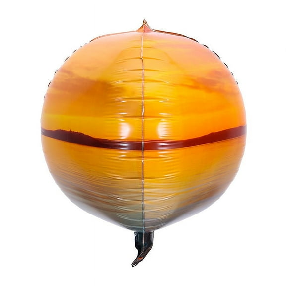 Space Theme Rounded 4D Foil Balloon Kids Birthday Balloons and Space Themed Party Supplies