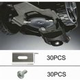 thumbnail image 2 of Pack of 30 Lawn Blades for Husqvarna with Double Sharpened Stainless Steel Blade 36.518.50.65mm, YOIURT, 2 of 5