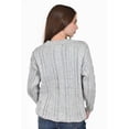 thumbnail image 3 of Sueter tejido con brillo Roman Fashion /Juvenil, 0712 (Gris) gris 2X, 3 of 5