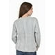 thumbnail image 3 of Sueter tejido con brillo Roman Fashion /Juvenil, 0712 (Gris) gris M, 3 of 5