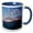 Blue/White, variant on 3drose, Colorado, Rocky Mountain Np, Longs Peak - Us06 Rbr0022 - Rick A. Brown, 11oz Magic Transforming Mug