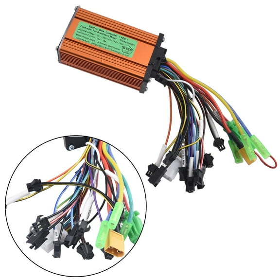 Sine wave Brushless Controller 36/48/52V 350W for Electric Scooter E-Bike