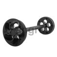 thumbnail image 2 of For Motorcycle Rear Wheel Hub Cover Fork Axle Cover For Black, 2 of 5