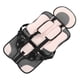 thumbnail image 4 of Asiento de seguridad para niños Asiento portátil de coche simple Correa ajustable plegable Accesorios de viaje Asiento protector Rosa, 4 of 12