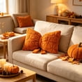 thumbnail image 4 of YLOMAY Decorative Throw Pillow Thanksgiving Fall Pillow with Removable Cover Soft Lumbar Cushion for Sofa Bedroom Holiday Living Room Festival and Everyday Home Decor,19.69 × 11.81 in, 4 of 6