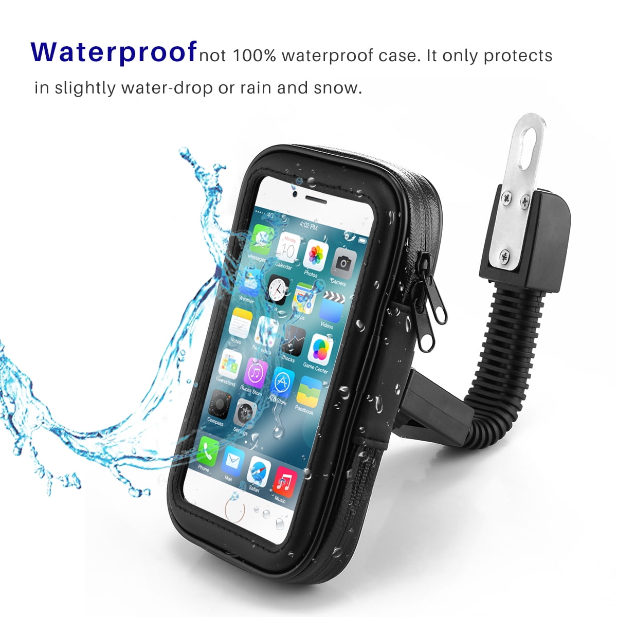 waterproof cell phone holder for motorcycle