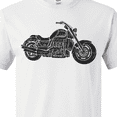 thumbnail image 4 of Inktastic Distressed Motorcycle T-Shirt, 4 of 5