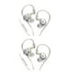 thumbnail image 1 of Cateissary Auriculares con cable KZ para correr, trotar, cancelación de ruido de 3,5mm, auriculares desmontables, auriculares HiFi para Micrófono transparente 2Conjunto, 1 of 6