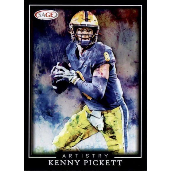 NFL 2022 Sage Football Kenny Pickett Trading Card (Rookie, Artistry) #ART-KP