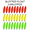 B0DDCB6SL7-2in-27pcs, variant on Slotted EVA Peg Fishing Floats, No Cut Line Quick Install Foam Slip Bobbers, High Visible 3 Colors Fishing Buoys, Multi Sizes Set for Freshwater Saltwater Lure Shore Fishing