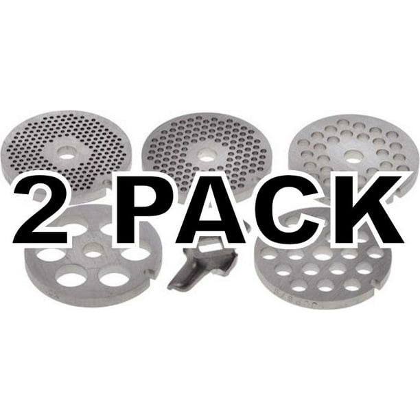 2 Pk Jupiter Discs Set Fits Food Grinder For Stand Mixer 5250 Walmart Com Walmart Com