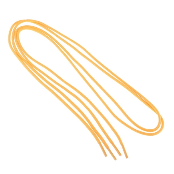 MagiDeal - 1 par de cordones para zapatillas de baloncesto, correr, senderismo y exteriores Amarillo