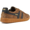 thumbnail image 3 of Gola Classics Hurricane Suede Men's Lace Up Suede Cupsole Trainers In Tobacco Size 11, 3 of 6