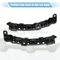 thumbnail image 5 of 1Pair Front Left and Right Bumper Bracket for Honda CR-V 2017-2020 71198-TLA-A01 Plastic Black, 5 of 7