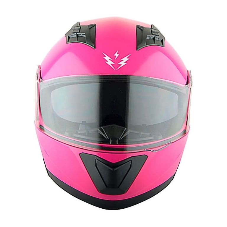 1Storm DOT Approved Motorcycle Helmet: Full Face, Dual Visor