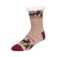 thumbnail image 6 of Women's Christmas Printed Sherpa Lined Cozy Thermal Non-Skid Grip Socks (Assorted 6 PK, Size:9-11), 6 of 8