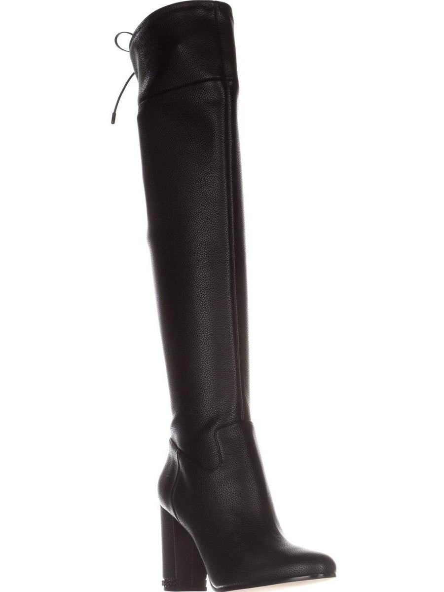 michael kors knee high boots black