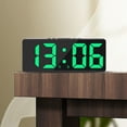 thumbnail image 2 of Desk Alarm Clock Bedside LED Digital Alarm Clock Electronic Backlight Alarm Clock For Home Toddler Clock Wall Clock Timer Mechanical Timer Classroom Timer Clocks Mini Water Timer for Cooking Kitchen, 2 of 4