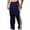 Navy Blue, variant on YUEVORA Cargo Pants for Men, Elastic Waist Multi Pocket Utility Pants, Straight Leg Casual Work Pants with Button Closure