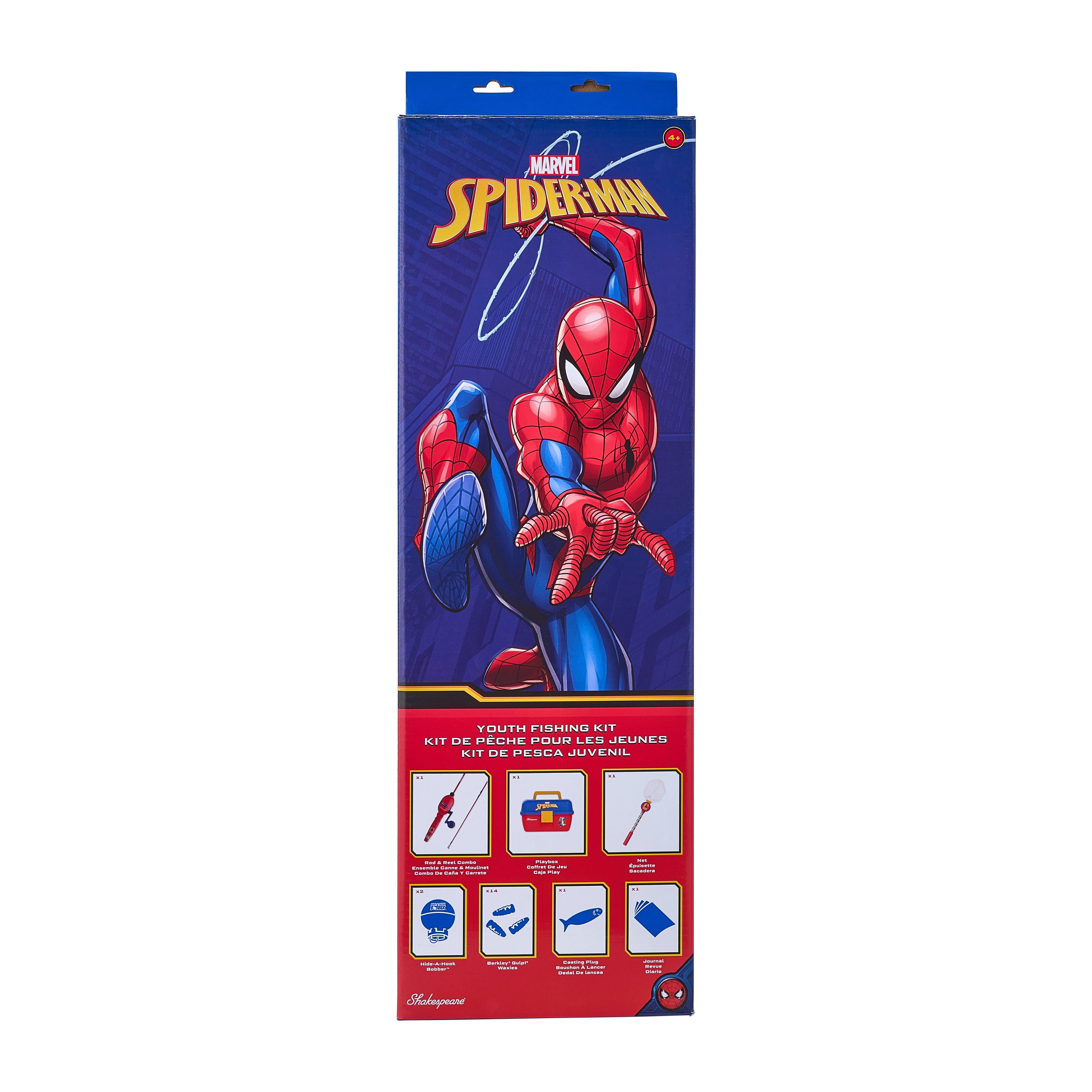 Shakespeare Marvel Spider-Man Beginner Fishing Kit
