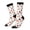 3 Black, variant on funny cats celebrating Valentine's Day Print Adult Socks for Men & Women,Calf Socks, Ankle Socks,Boots Socks,Breathable Casual Sock,Unisex Crew Socks