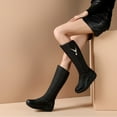 thumbnail image 2 of Fesfesfes Fuzzy Boots for Women Warm Thick Cotton Down Cloth Space Cotton High US:5.5(36), 2 of 4