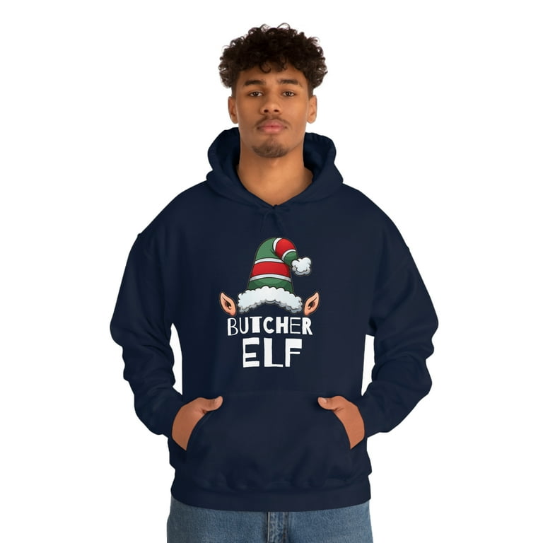 Elf christmas hoodie hot sale