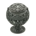 thumbnail image 2 of Cendrier en Métal Coupe-Vent avec Couvercle pour Cigarettes et Cigares - Design Rétro avec Élimination des Odeurs pour Usage Extérieur et Intérieur., 2 of 5