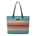 thumbnail image 1 of Bolso Tote Montana West Wrangler Azteca de Lona con Correa de Cuero, 1 of 7