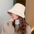 thumbnail image 5 of Sombrero de pescador de pana unisex de moda suave cálido ligero al aire libre pescador divertido escapada de vacaciones, 5 of 5